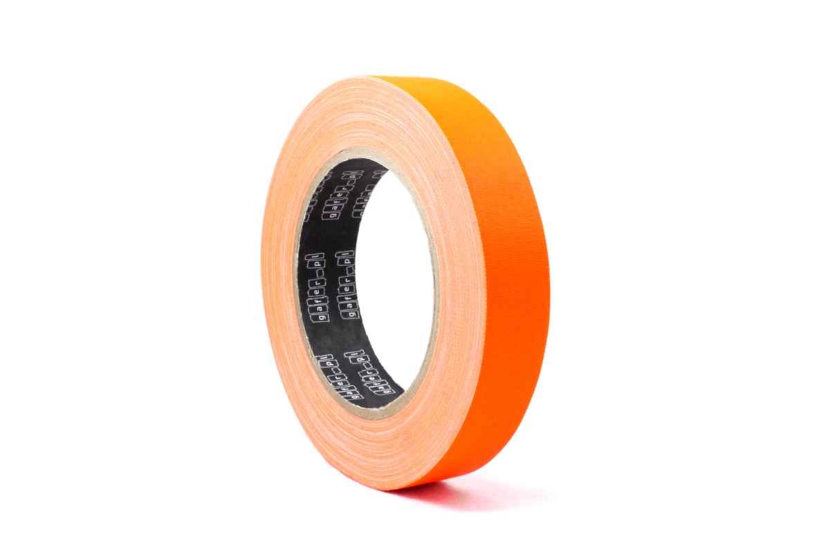 Pro Fluorescent Tape 24mm x 25m Orange - Gafer.pl | Bellalite