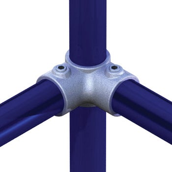 Pipeclamp Corner Plus Through Tube - Doughty | Bellalite