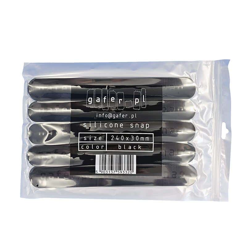 Gafer Silicone Snap Cable Tie 240 x 30mm 10st - Gafer.pl | Bellalite Gafer Silicone Snap Cable Tie 240 x 30mm 10st - Gafer.pl | Bellalite