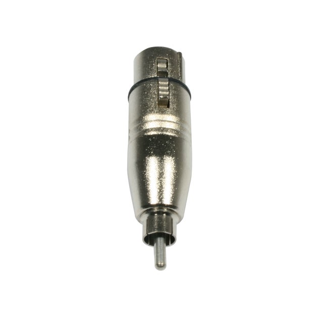 Adapter XLR 3-Pin Hona - RCA Hane - ADJ | Bellalite Adapter XLR 3-Pin Hona - RCA Hane - ADJ | Bellalite