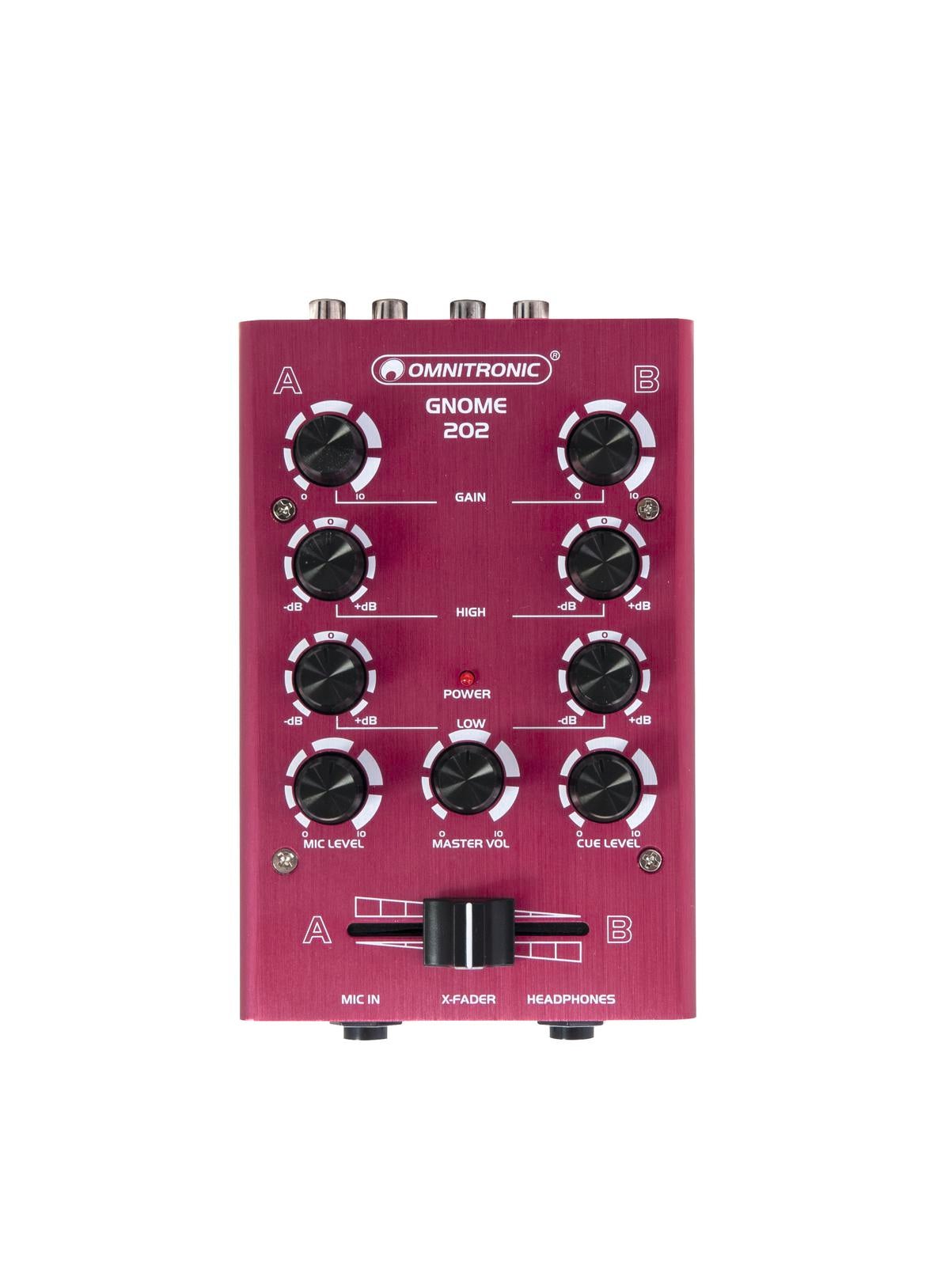 Ljudmixer GNOME-202 Mini Mixer - Omnitronic | Bellalite