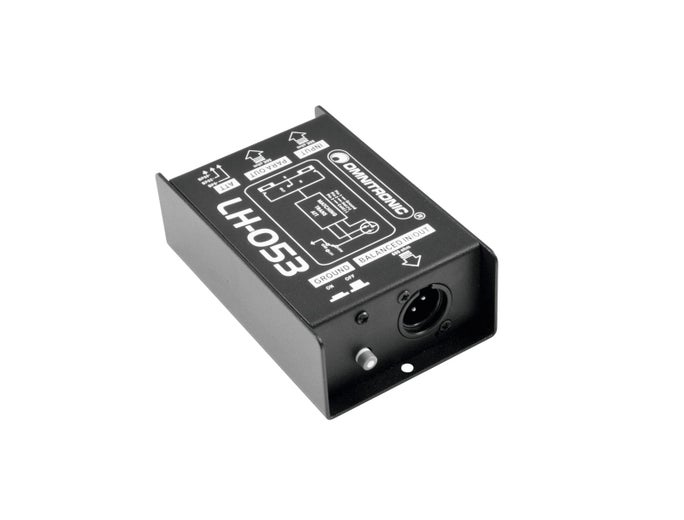 Little Helper LH-053 Passive DI Box - Omnitronic | Bellalite Little Helper LH-053 Passive DI Box - Omnitronic | Bellalite