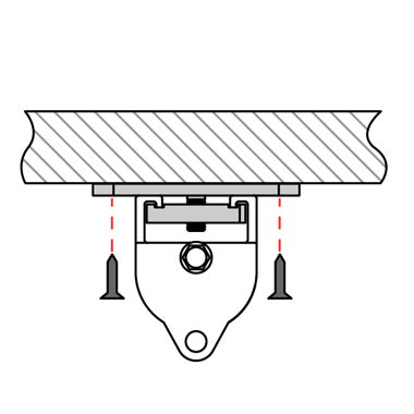 Doughty Rail - Ceiling Bracket  - Doughty | Bellalite