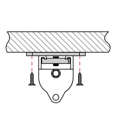 Doughty Rail - Ceiling Bracket - Doughty | Bellalite Doughty Rail - Ceiling Bracket - Doughty | Bellalite