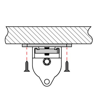 Doughty Rail - Ceiling Bracket - Doughty | Bellalite Doughty Rail - Ceiling Bracket - Doughty | Bellalite