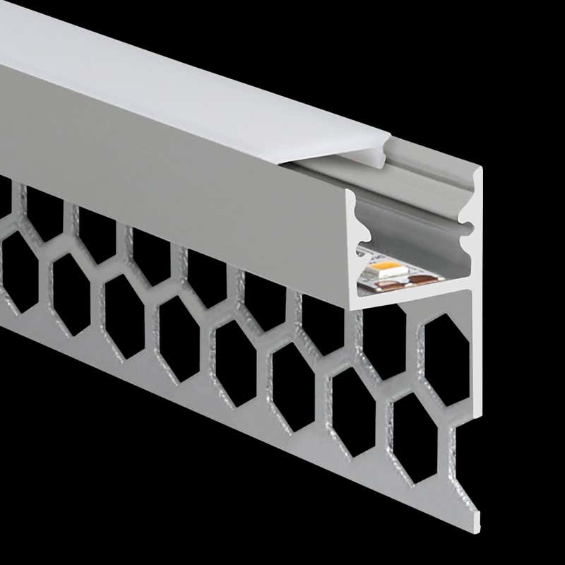 Aluminiumprofil S-Line Tiles Top, 3m Alu - PROLED | Bellalite Aluminiumprofil S-Line Tiles Top, 3m Alu - PROLED | Bellalite