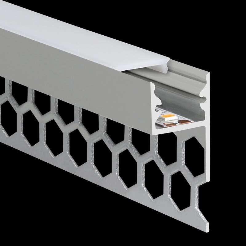 Aluminiumprofil S-Line Tiles Top, 3m Alu - PROLED | Bellalite Aluminiumprofil S-Line Tiles Top, 3m Alu - PROLED | Bellalite