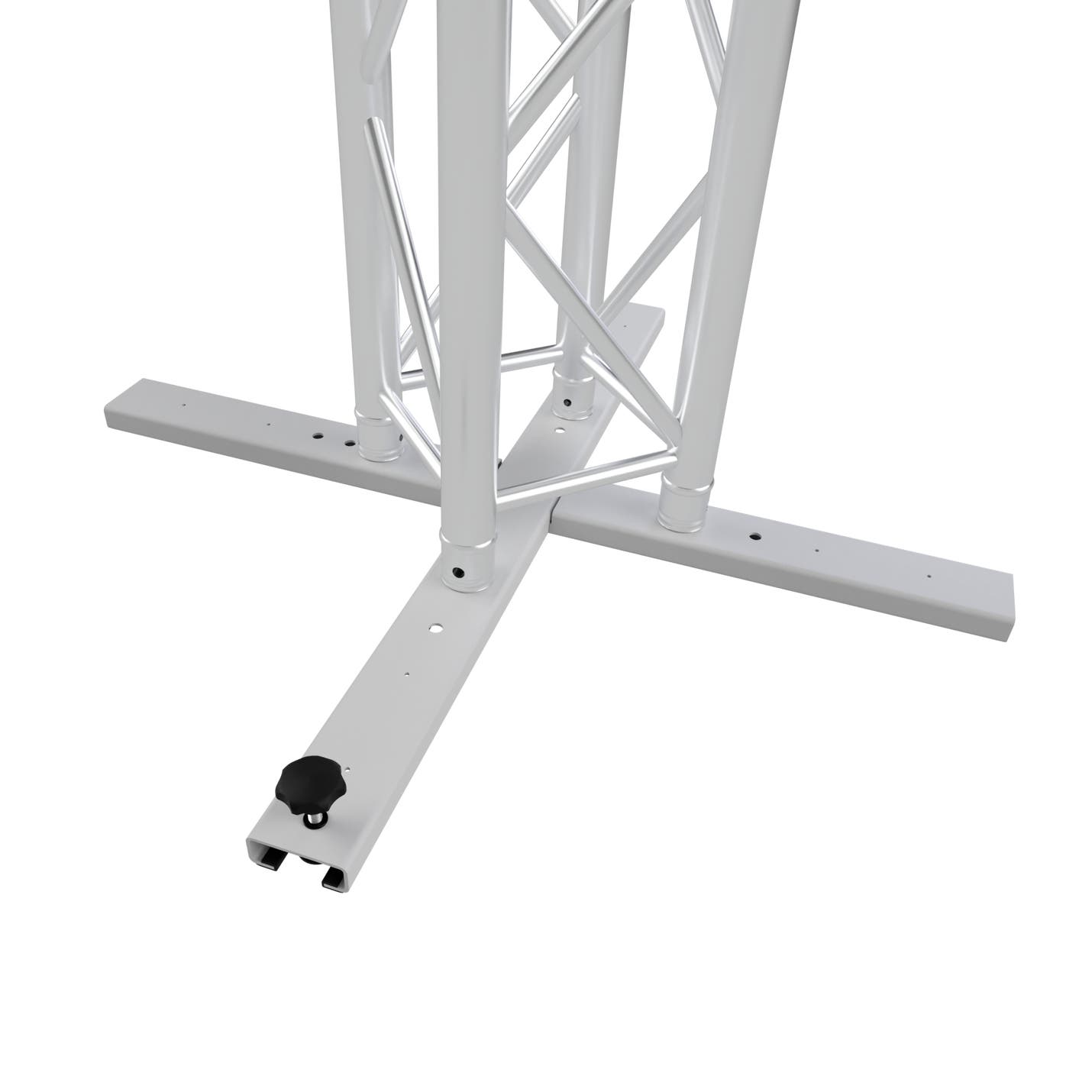 Vertitruss MXS-1000 Baseplate Silver, inkl. kopplingar - Vertitruss | Bellalite Vertitruss MXS-1000 Baseplate Silver, inkl. kopplingar - Vertitruss | Bellalite