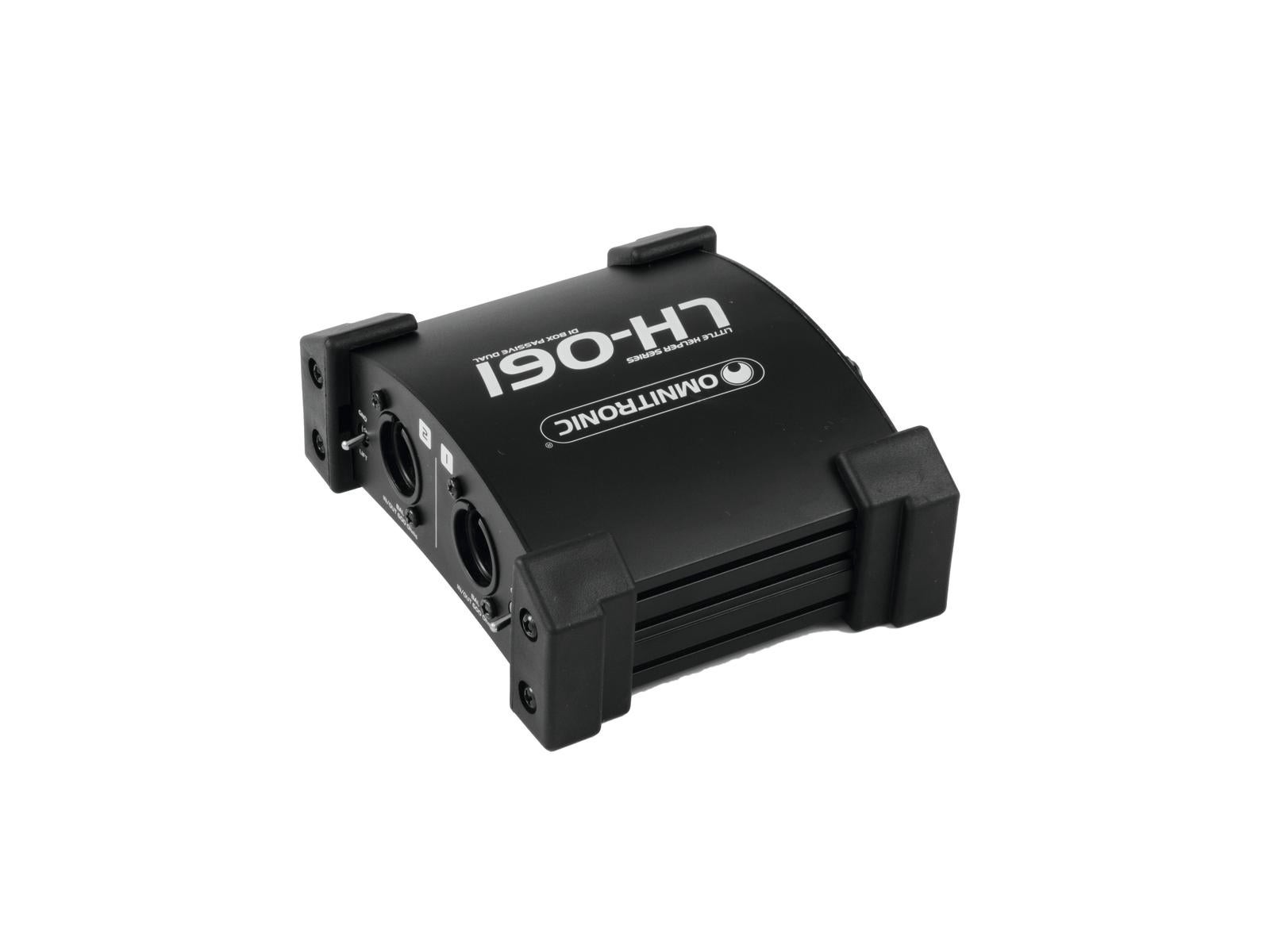Little Helper LH-061 PRO Passive Dual DI Box   - Omnitronic | Bellalite