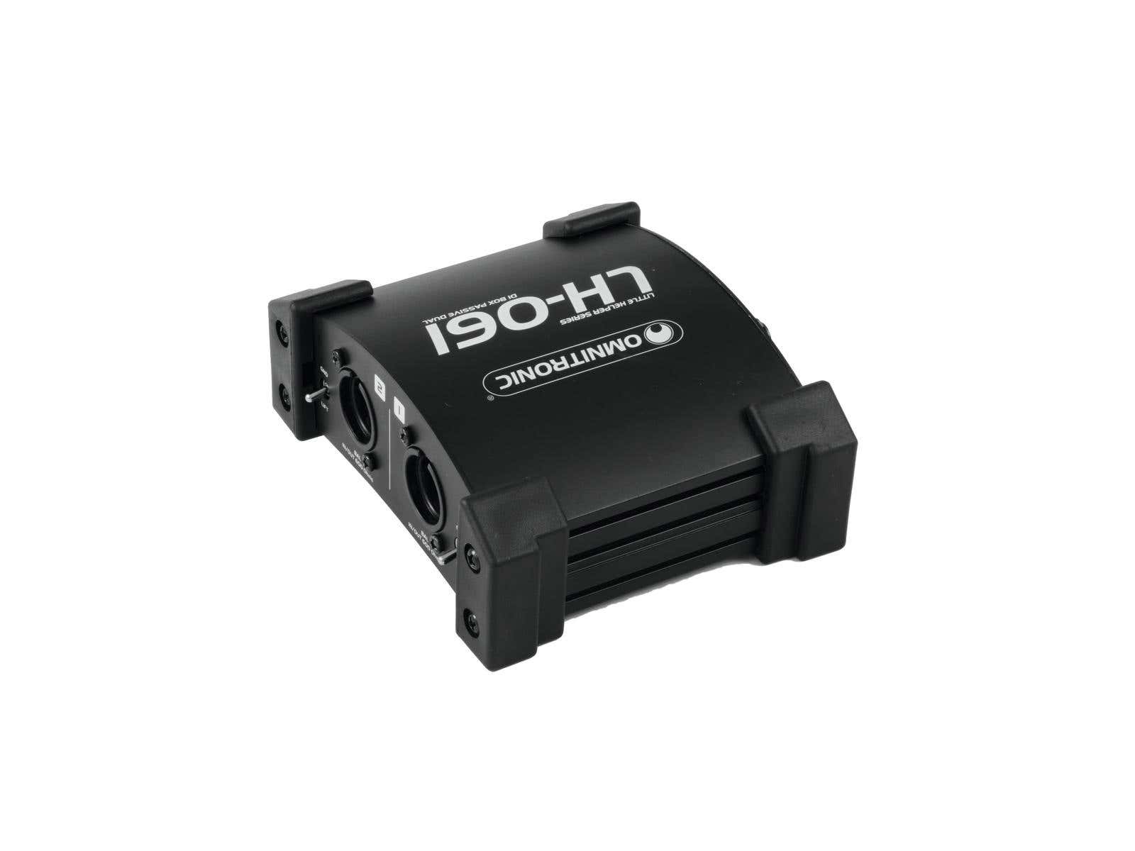 Little Helper LH-061 PRO Passive Dual DI Box - Omnitronic | Bellalite Little Helper LH-061 PRO Passive Dual DI Box - Omnitronic | Bellalite