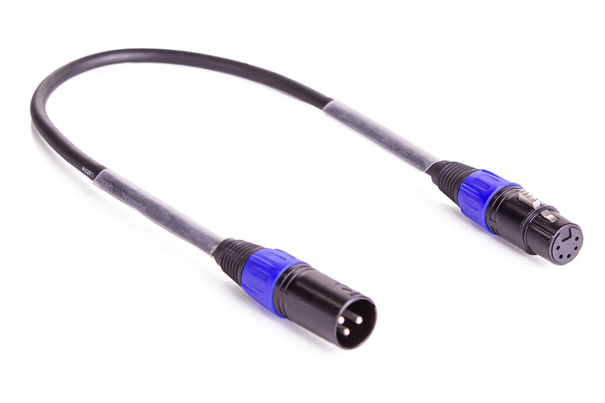 Admiral Övergång/DMX-vända 3-pol till 5-pol - Admiral Staging | Bellalite Admiral Övergång/DMX-vända 3-pol till 5-pol - Admiral Staging | Bellalite