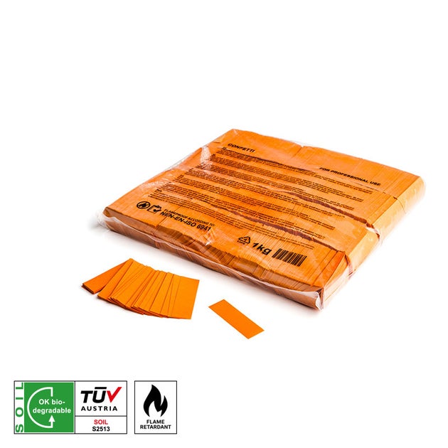 MAGICFX® Slowfall Confetti Rectangles 55 x 17mm Orange - MagicFX | Bellalite MAGICFX® Slowfall Confetti Rectangles 55 x 17mm Orange - MagicFX | Bellalite