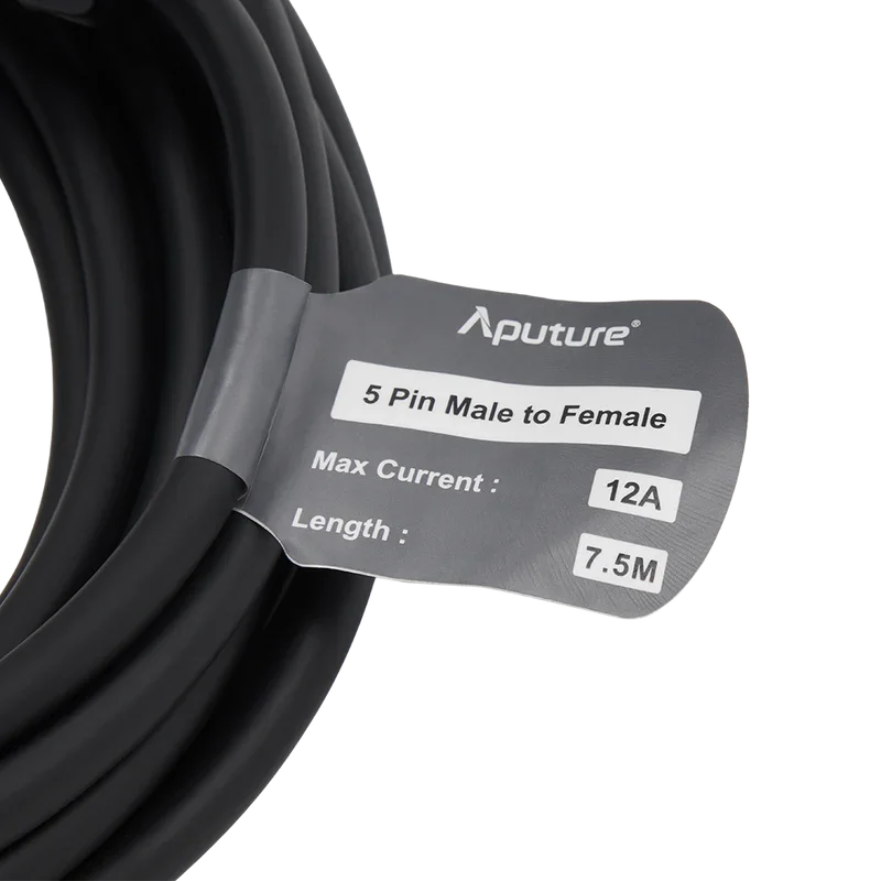 Aputure STORM 400x 5-pin Extension cable (7,5m)   - APUTURE | Bellalite