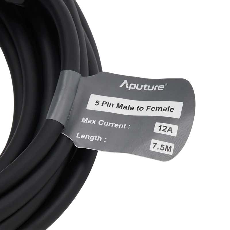 Aputure STORM 400x 5-pin Extension cable (7,5m) - APUTURE | Bellalite Aputure STORM 400x 5-pin Extension cable (7,5m) - APUTURE | Bellalite