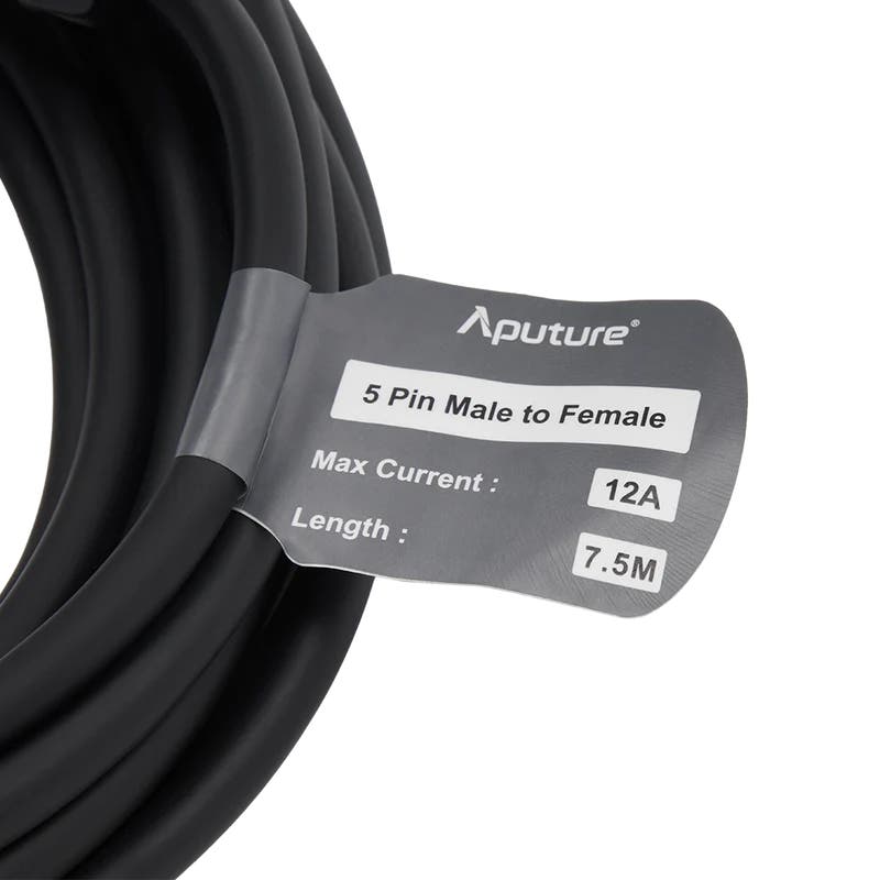 Aputure STORM 400x 5-pin Extension cable (7,5m) - APUTURE | Bellalite Aputure STORM 400x 5-pin Extension cable (7,5m) - APUTURE | Bellalite