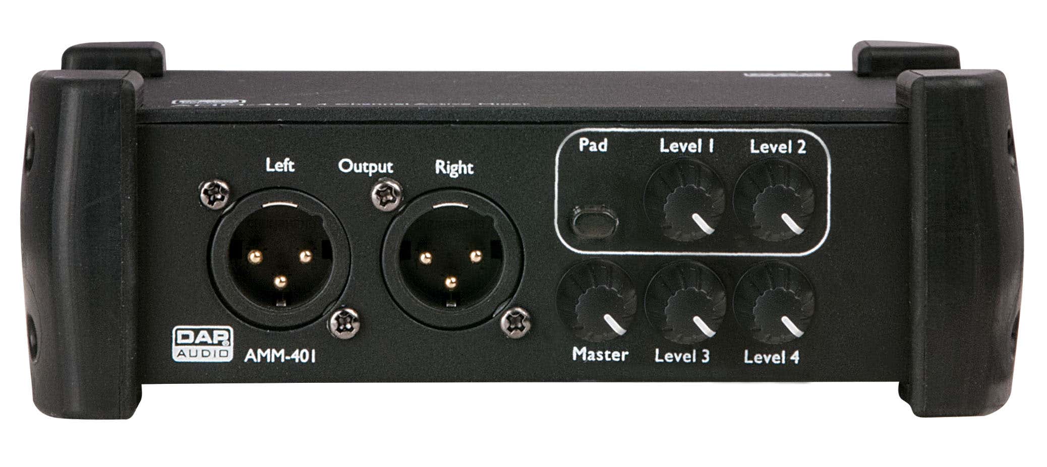 AMM-401 4 Channel Active Mixer - DAP | Bellalite AMM-401 4 Channel Active Mixer - DAP | Bellalite