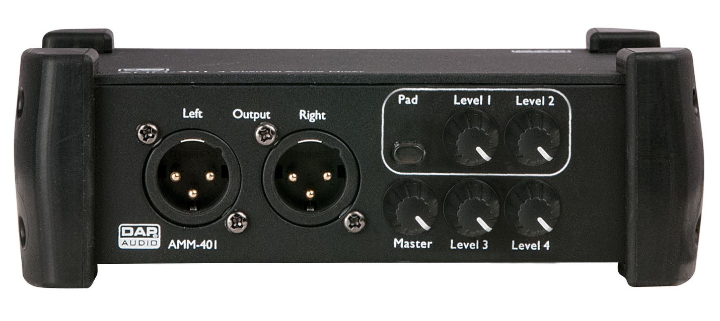 AMM-401 4 Channel Active Mixer - DAP | Bellalite AMM-401 4 Channel Active Mixer - DAP | Bellalite