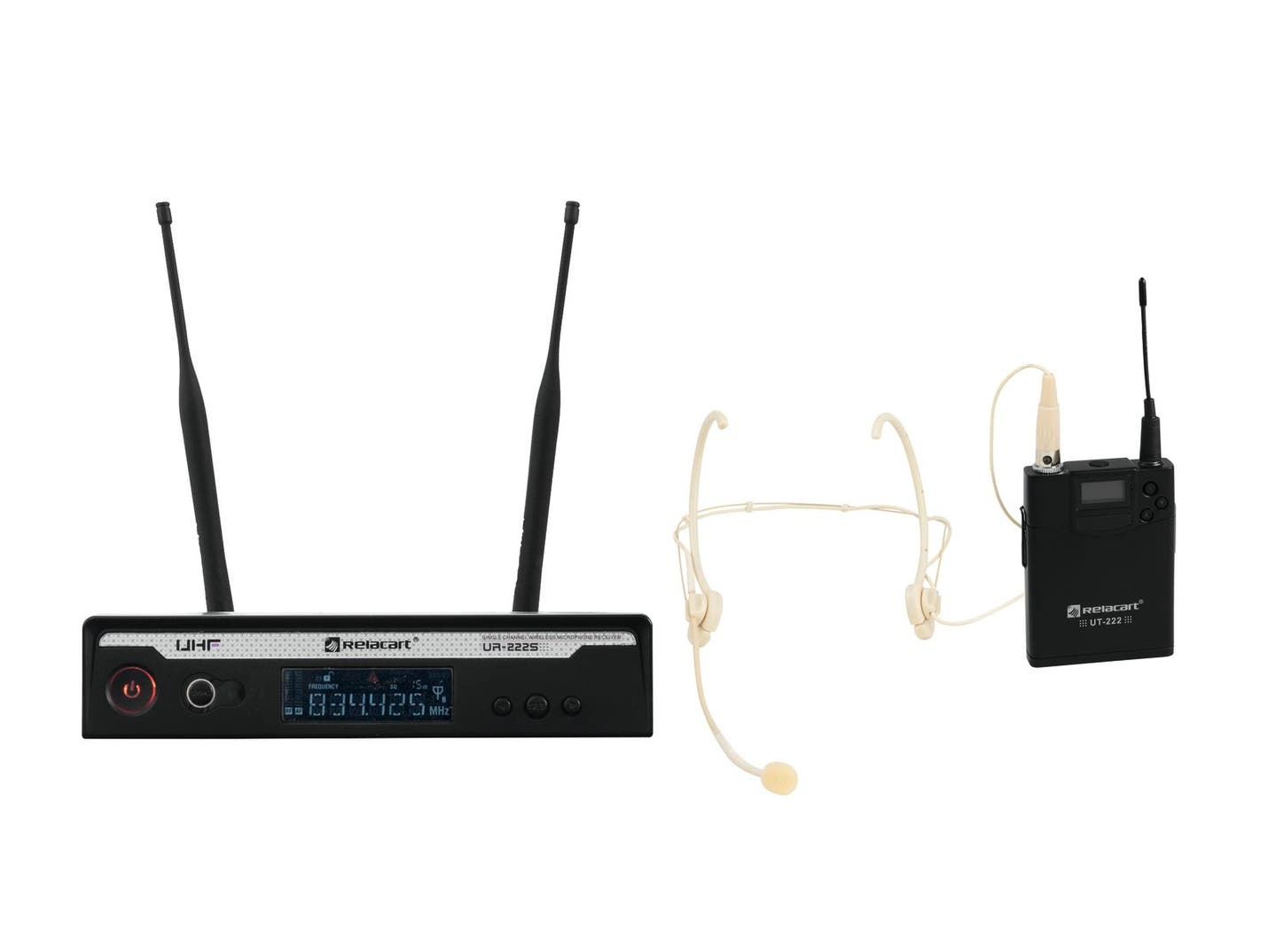 RELACART Set UR-222S Bodypack with Headset - Relacart | Bellalite RELACART Set UR-222S Bodypack with Headset - Relacart | Bellalite