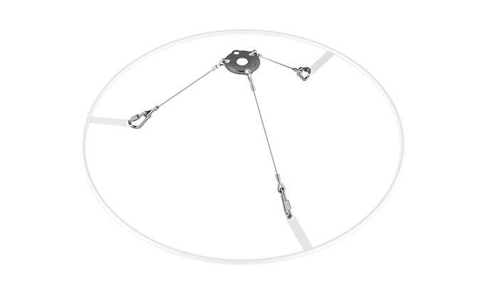 ARRI Space Light Silk Mounting Adapter for S60  - Arri | Bellalite