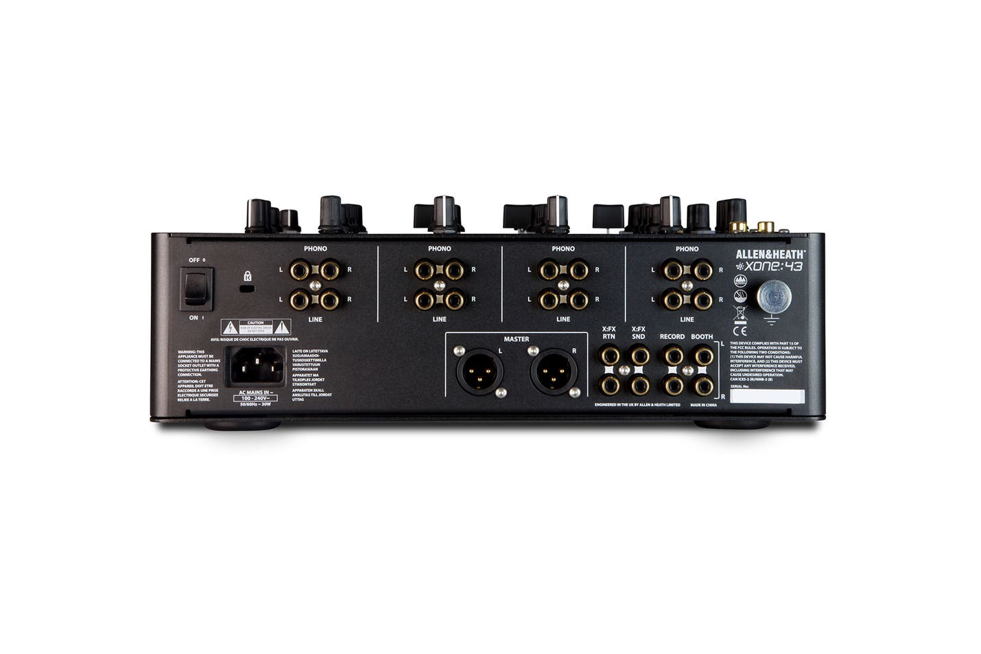 Allen & Heath Xone:43 Club & DJ Mixer 4 Stereo Channels, 2 Mix Output - Allen & Heath | Bellalite Allen & Heath Xone:43 Club & DJ Mixer 4 Stereo Channels, 2 Mix Output - Allen & Heath | Bellalite