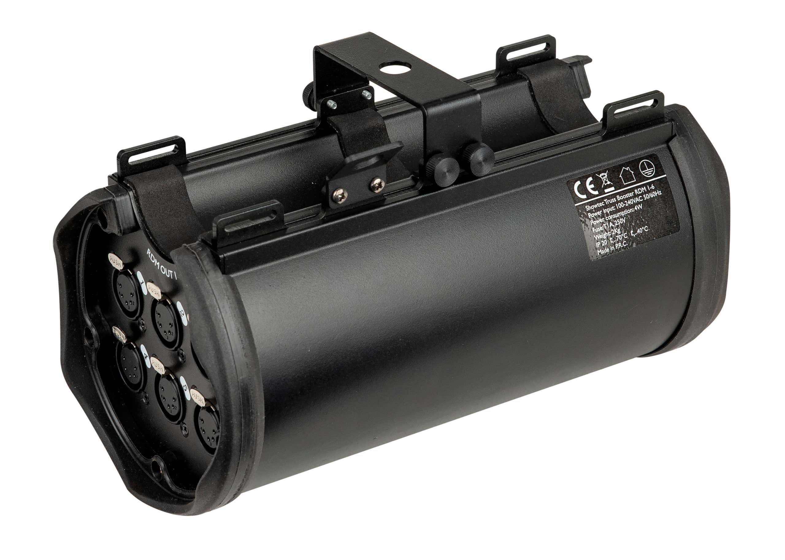 TRUSS BOOSTER RDM 1-6 5-pole XLR - Showtec | Bellalite TRUSS BOOSTER RDM 1-6 5-pole XLR - Showtec | Bellalite