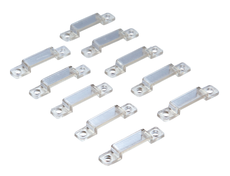 Monteringsclips IP53+IP68 Flex Strips 300+600 Set om 10st - PROLED | Bellalite