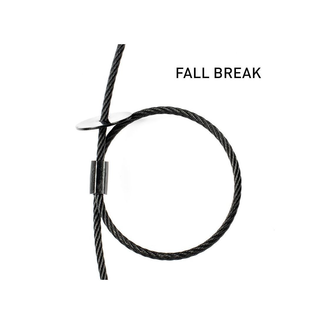 Säkerhetswire C4B SS 80cm 30kg Rostfri  - ADJ Select | Bellalite