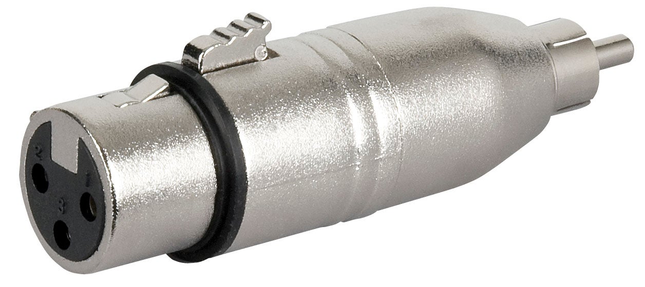 Adapter XLR 3-pin Hona / RCA Hane - DAP | Bellalite