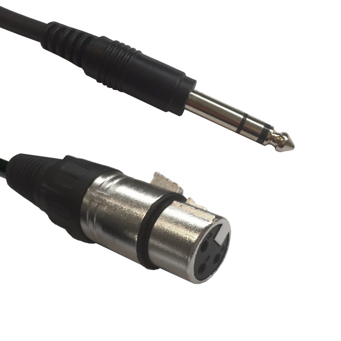 Adapterkabel 1x XLR 3-Pin Hona - 1x 6,3mm Stereo - ADJ Retail | Bellalite Adapterkabel 1x XLR 3-Pin Hona - 1x 6,3mm Stereo - ADJ Retail | Bellalite