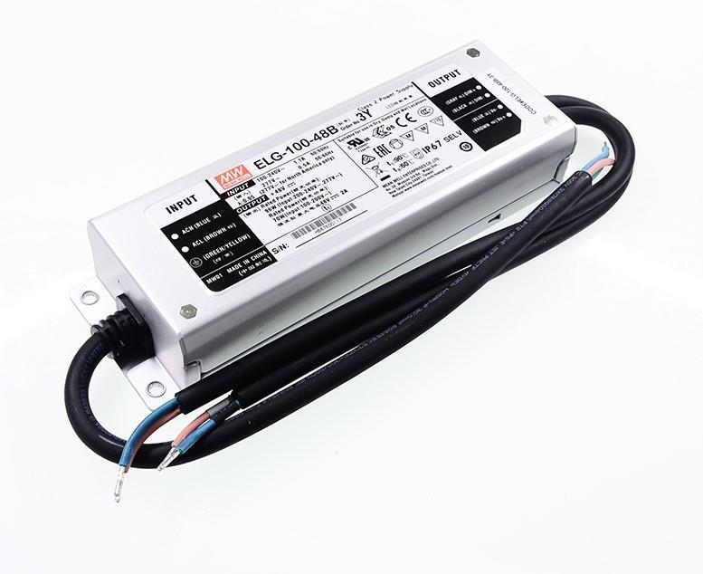 Mean Well ELG-100-48B 48V 96W IP67 0-10V - Mean Well | Bellalite