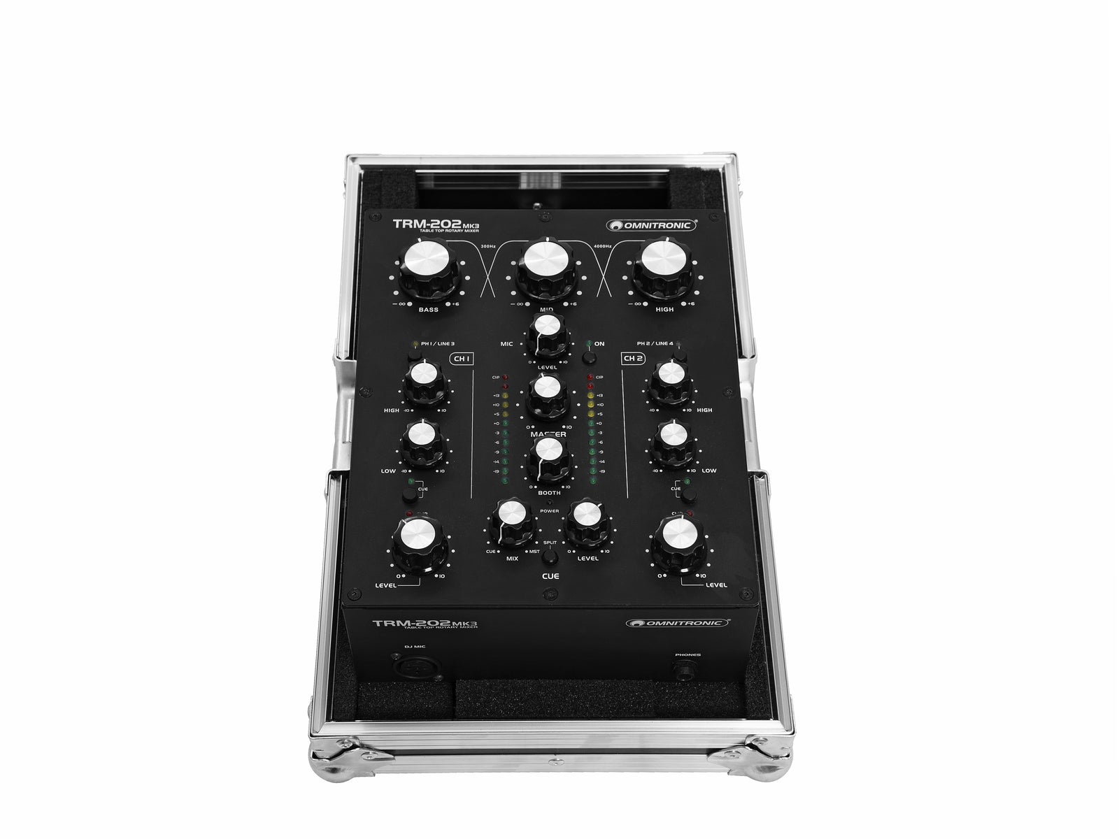 ROADINGER Flightcase TRM-202 MK3   - Roadinger | Bellalite