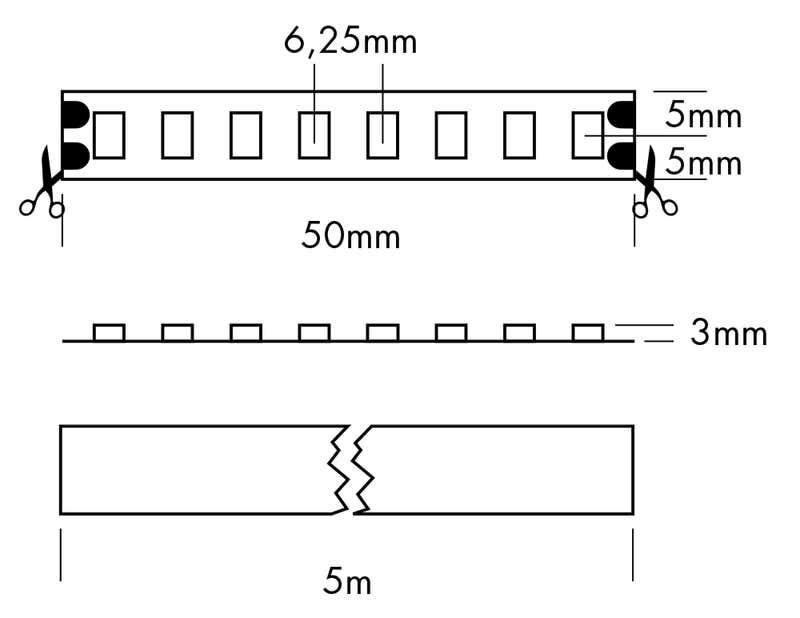 Flex Strip IP53 800 HE+ Mono, per meter - PROLED | Bellalite Flex Strip IP53 800 HE+ Mono, per meter - PROLED | Bellalite