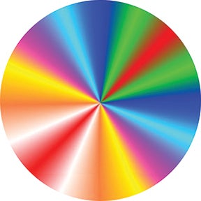 3D CD Glasgobo färg, D-size (37,5mm) - Rosco | Bellalite