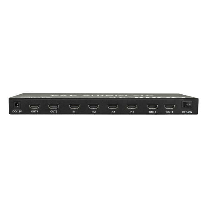 VT101 HDMI Matrix Switcher 4x4 - DMT | Bellalite VT101 HDMI Matrix Switcher 4x4 - DMT | Bellalite