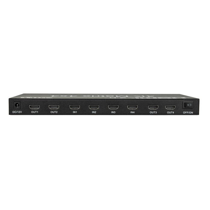 VT101 HDMI Matrix Switcher 4x4 - DMT | Bellalite VT101 HDMI Matrix Switcher 4x4 - DMT | Bellalite