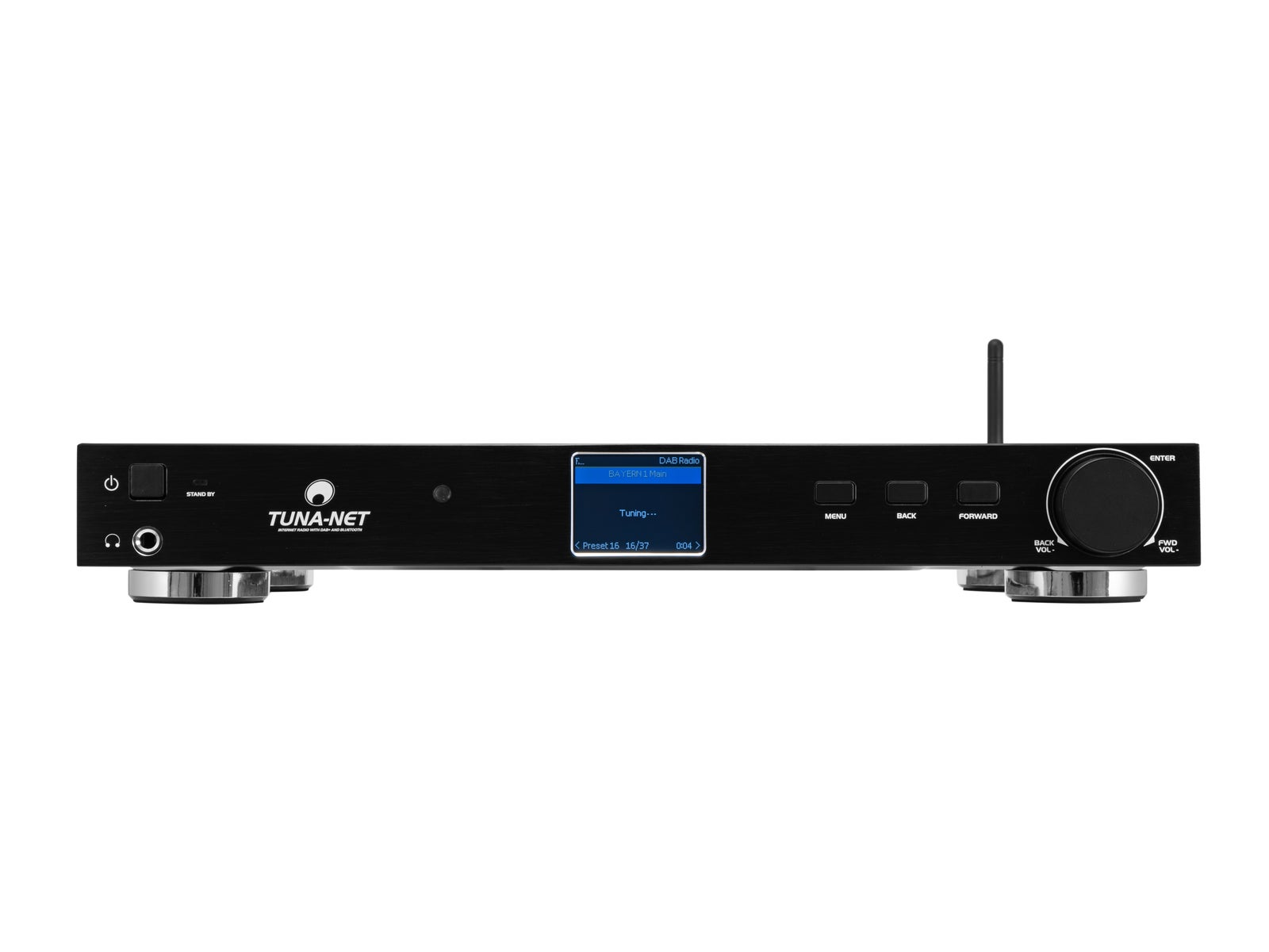 TUNA-NET Internet Radio m. DAB+ & Bluetooth  19" - Omnitronic | Bellalite