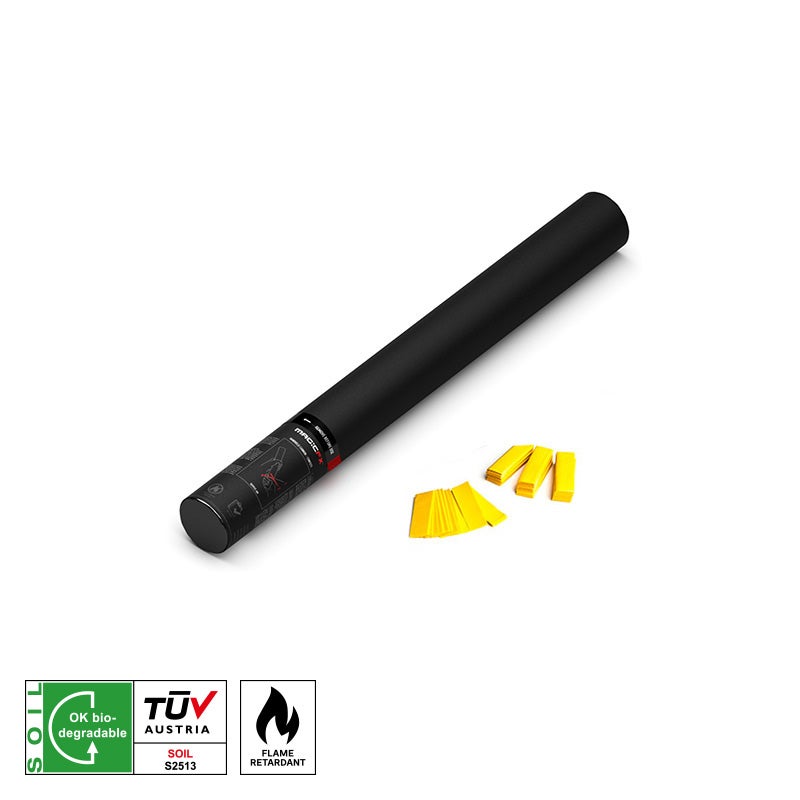 MAGICFX® Handheld Confetti Cannon 50cm Yellow - MagicFX | Bellalite