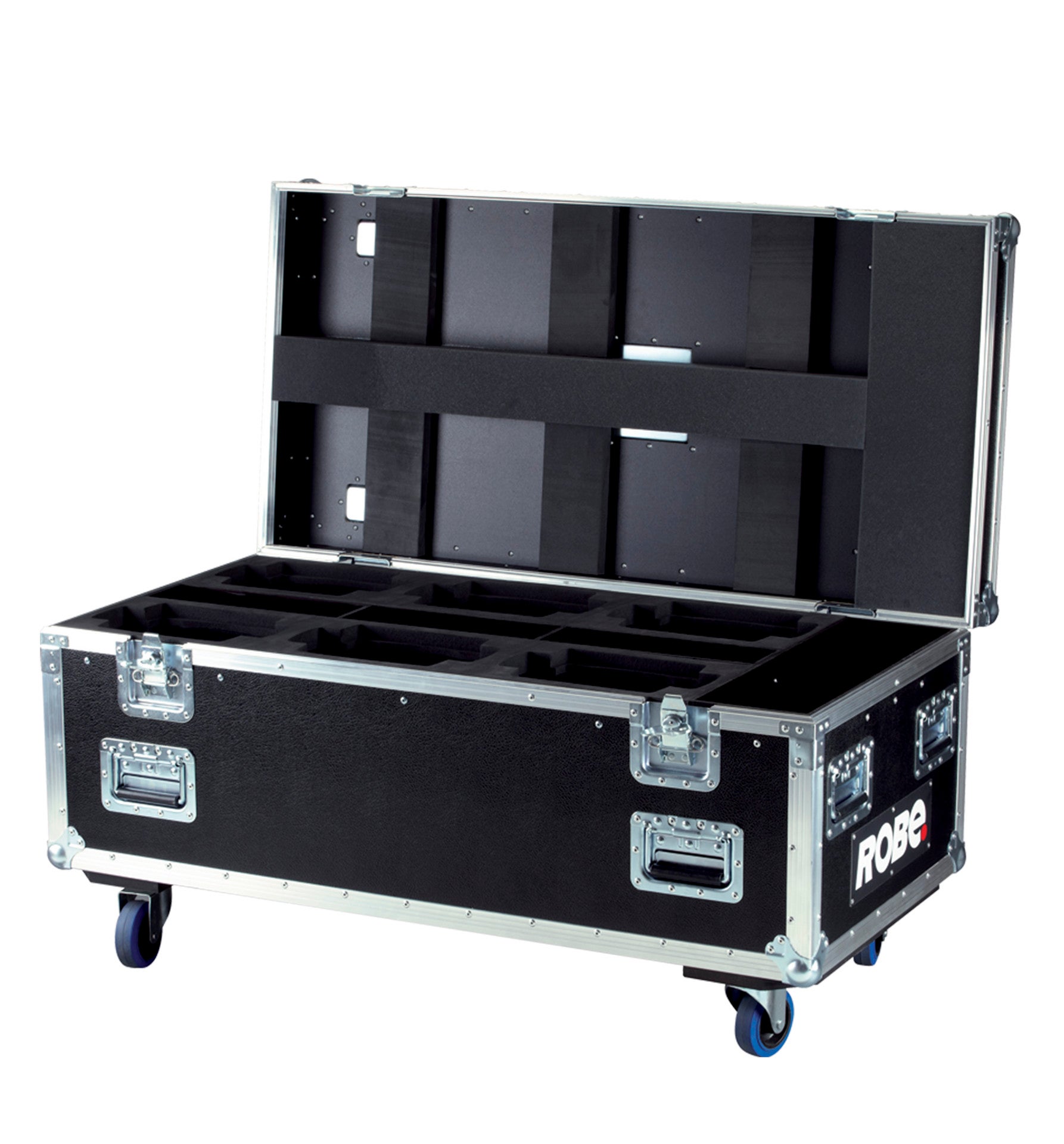 Six-Pack Top Loader Case f. ROBIN 300 LEDWash - Robe | Bellalite