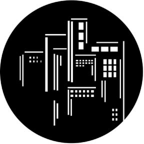 Nightlights 1 Metallgobo, (50mm/38mm) - Rosco | Bellalite