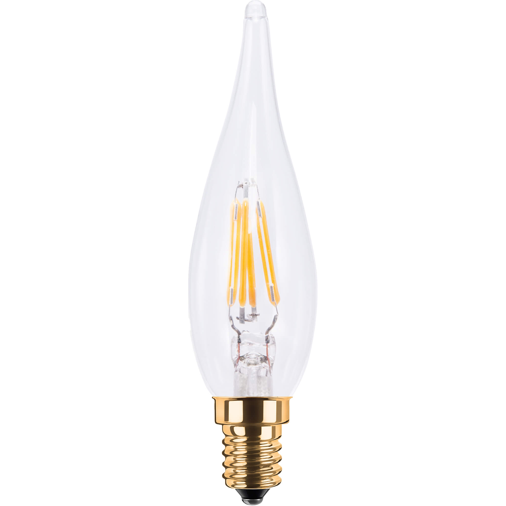 Segula Vintage Line LED French Candle Klar E14 1,5W 80lm 1900K - Segula | Bellalite