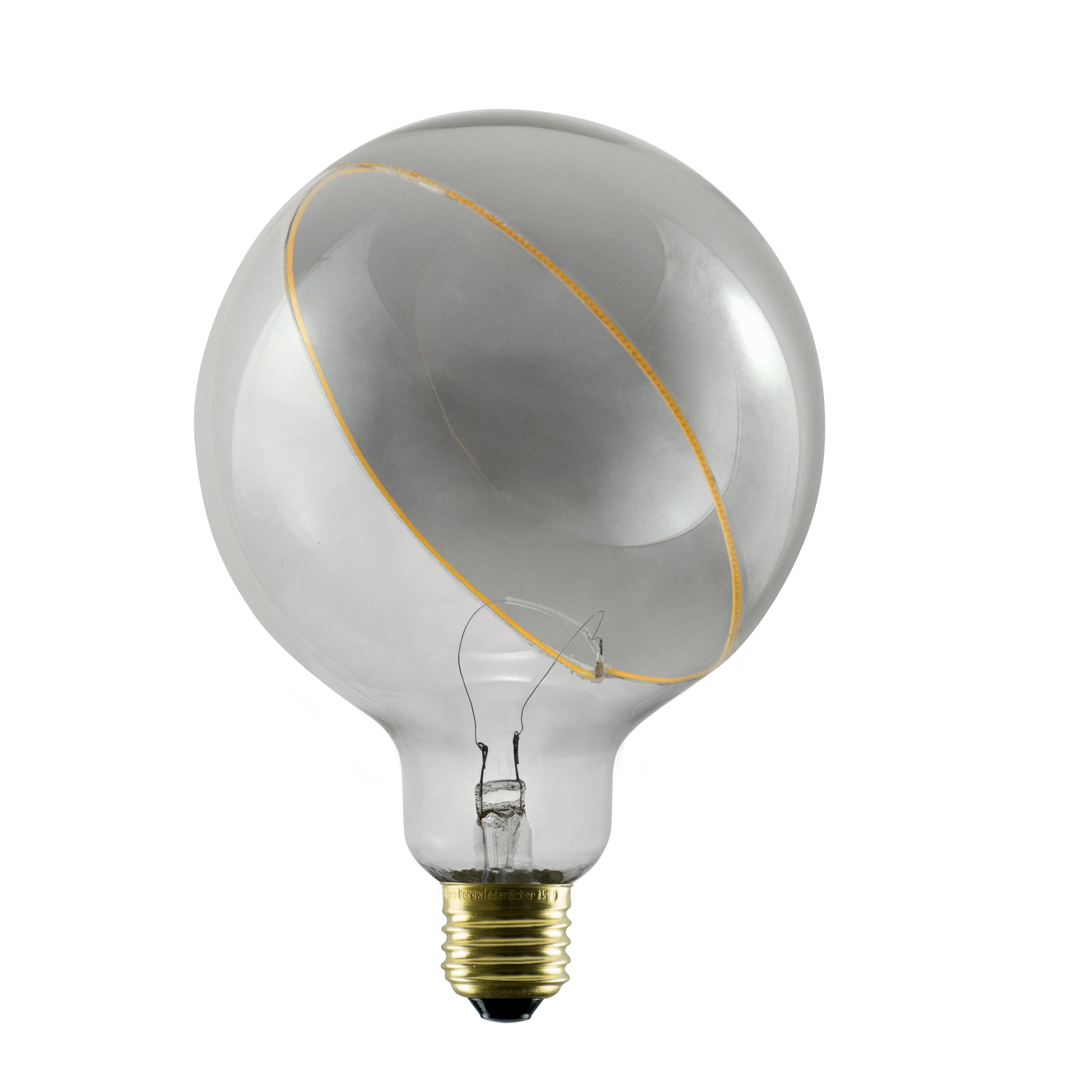 Segula Illusion Line LED Globe125 Smokey Slanting top E27 5W 350lm 2200K - Segula | Bellalite