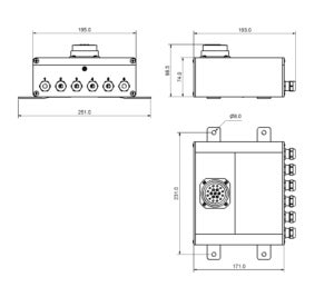 Uttagsbox Hexi Socapex - HEXI | Bellalite Uttagsbox Hexi Socapex - HEXI | Bellalite