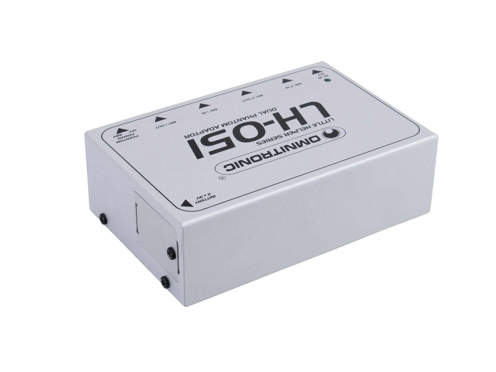 Little Helper LH-051 Dual Phantom Power Adapter   - Omnitronic | Bellalite