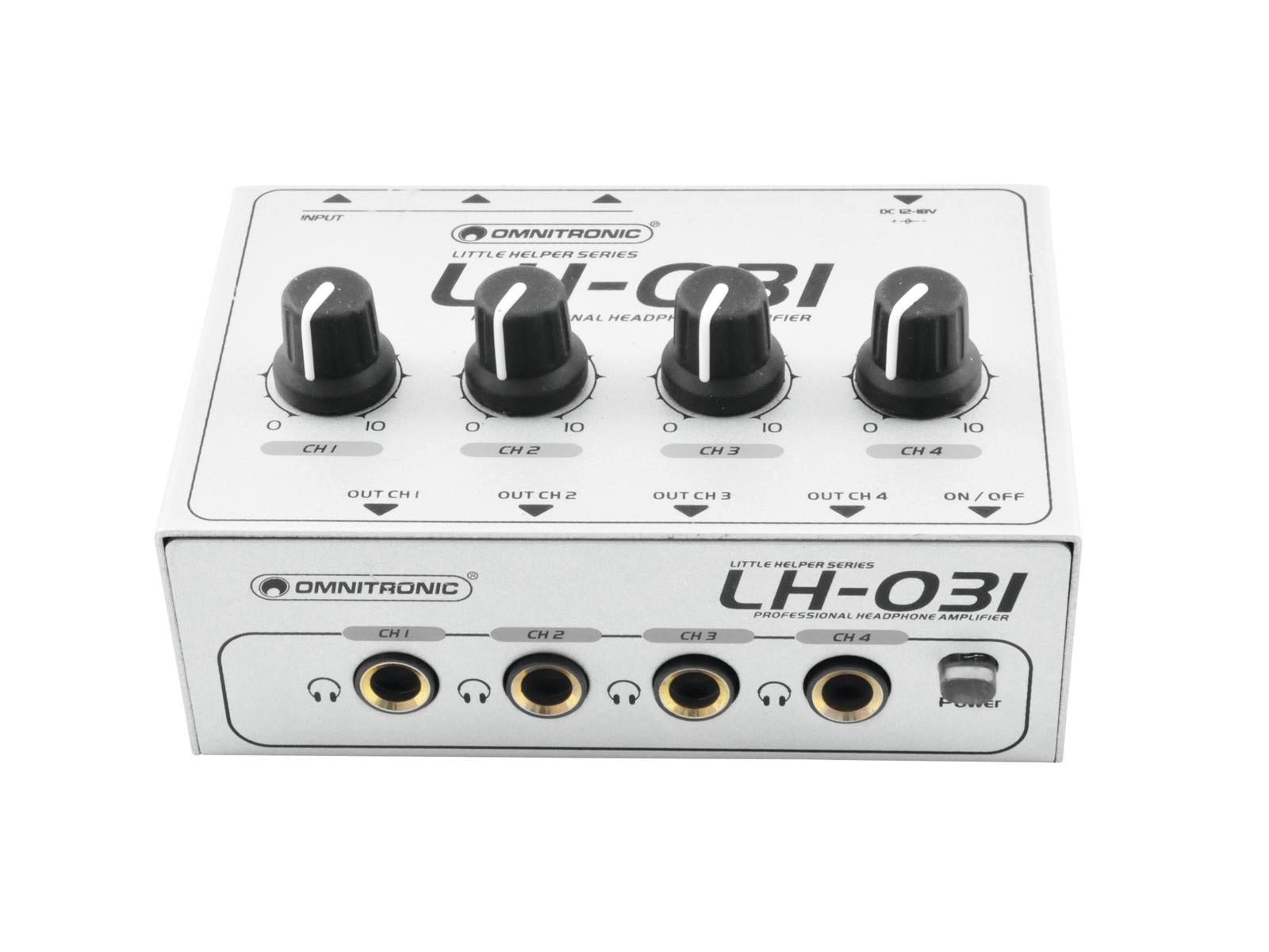Little Helper LH-031 Headphone Amplifier   - Omnitronic | Bellalite