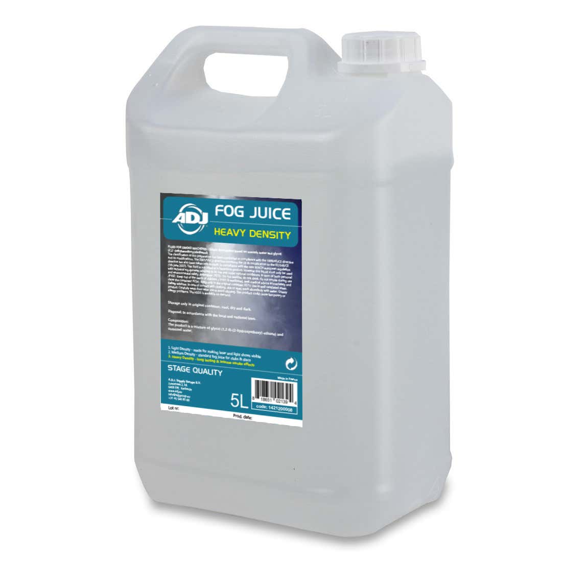 Fog Juice 3 Heavy 5l - ADJ | Bellalite Fog Juice 3 Heavy 5l - ADJ | Bellalite