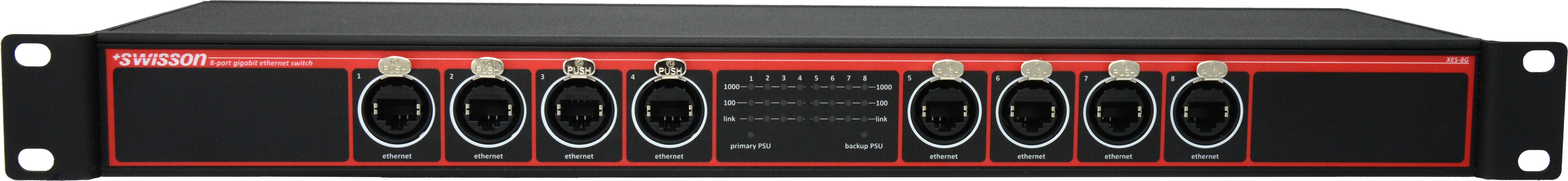 Swisson Gigabit Ethernet Switch XES-8G - Swisson | Bellalite