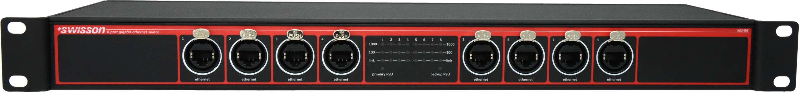 XES-8G, 8-Port Gigabit Ethernet Switch - Swisson | Bellalite XES-8G, 8-Port Gigabit Ethernet Switch - Swisson | Bellalite