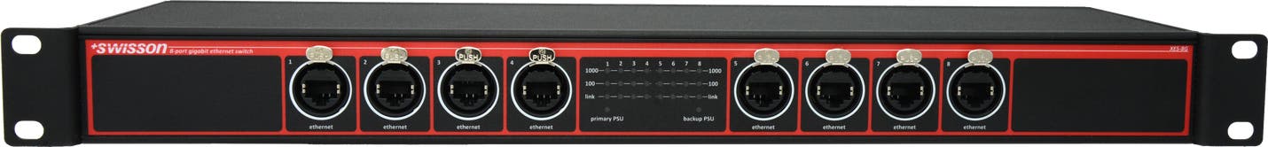 XES-8G, 8-Port Gigabit Ethernet Switch - Swisson | Bellalite XES-8G, 8-Port Gigabit Ethernet Switch - Swisson | Bellalite