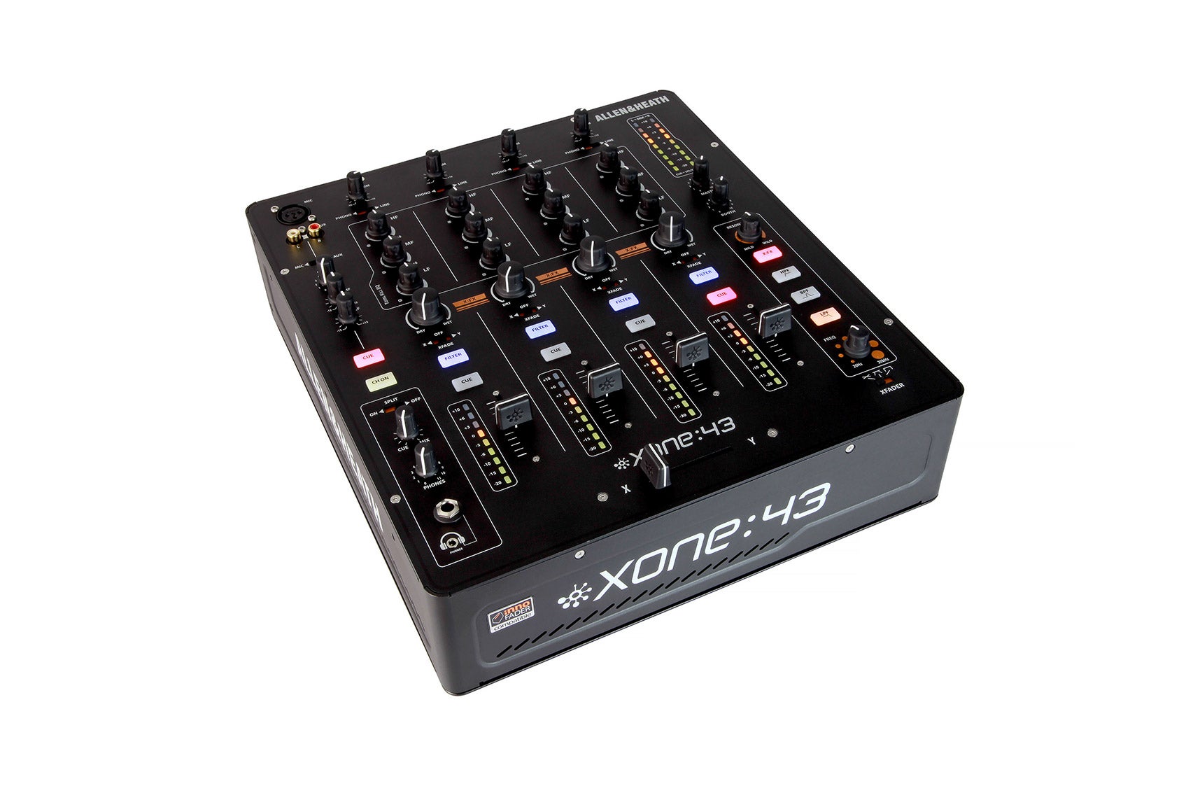 Allen & Heath Xone:43 Club & DJ Mixer 4 Stereo Channels, 2 Mix Output - Allen & Heath | Bellalite