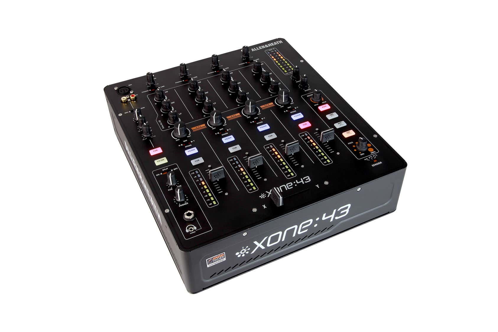 Allen & Heath Xone:43 Club & DJ Mixer 4 Stereo Channels, 2 Mix Output - Allen & Heath | Bellalite Allen & Heath Xone:43 Club & DJ Mixer 4 Stereo Channels, 2 Mix Output - Allen & Heath | Bellalite